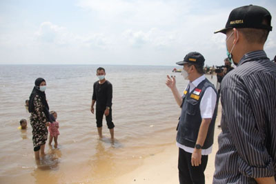 Sidak Objek Wisata di Dumai, Gubri Syamsuar Minta Wisata Ditutup Kembali